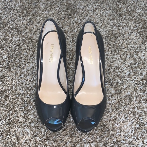 nine west platform heels